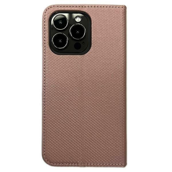 Etui Smart Magnet könyv Xiaomi 12 rózsaarany tok