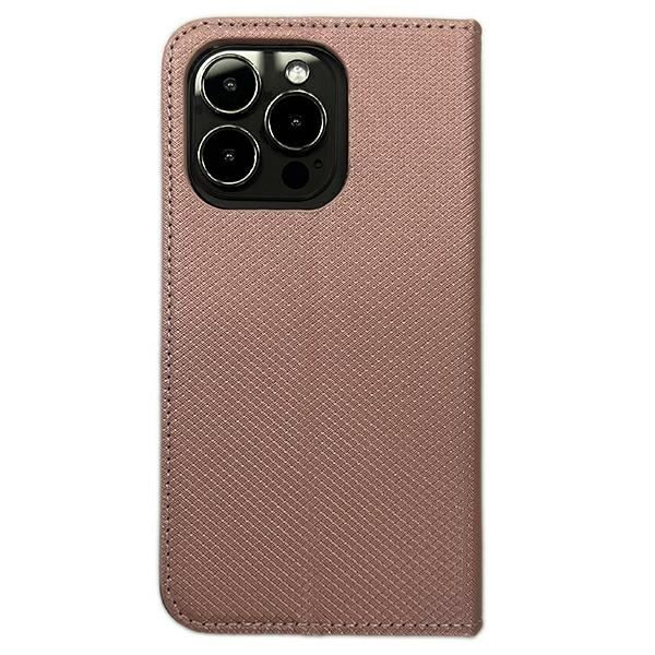 Smart Magnet könyvtok Xiaomi Poco F6 - rózsaarany színű