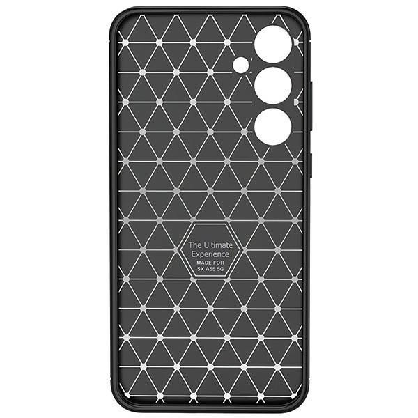 Beline Carbon Armor tok Samsung Galaxy A55 5G - fekete Beline Carbon Armor tok Samsung Galaxy A55 5G - fekete
