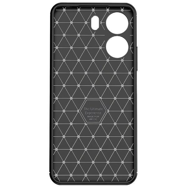 Beline Carbon Armor tok Xiaomi Redmi 13C 4G - fekete