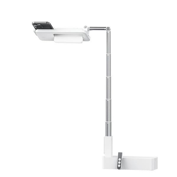 USAMS ZB26501 Multifunkcionális telefontartó LED lámpával - fehér USAMS ZB26501 Multifunkcionális telefontartó LED lámpával - fehér