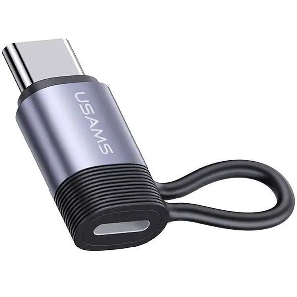 USAMS adapter AU17 Lightning - USB-C 30W acél SJ677LN01 (US-SJ677) USAMS adapter AU17 Lightning - USB-C 30W acél SJ677LN01 (US-SJ677)