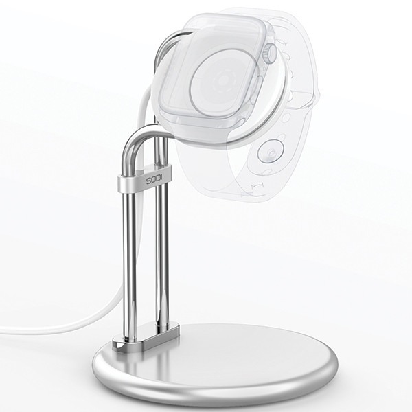 SODI SAW-300 állvány Apple Watch-hoz - ezüst