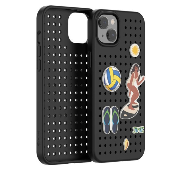 Etui Pinit Dinamikus tok iPhone 14 Plus 6.7" fekete Etui Pinit Dinamikus tok iPhone 14 Plus 6.7" fekete