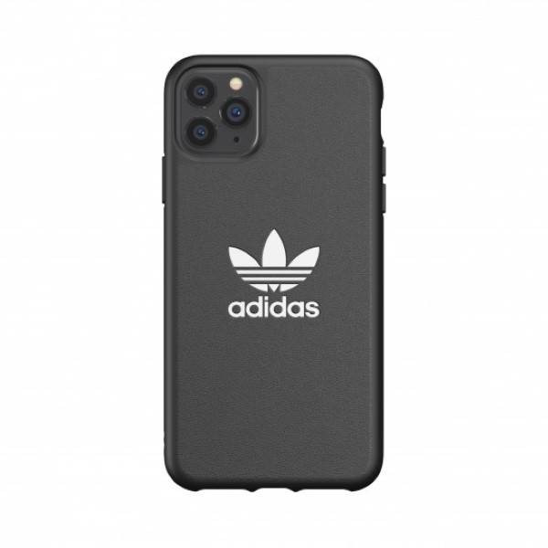 Adidas OR Moulded Case Basic iPhone 11 Pro Max fekete/fehér tok Adidas OR Moulded Case Basic iPhone 11 Pro Max fekete/fehér tok