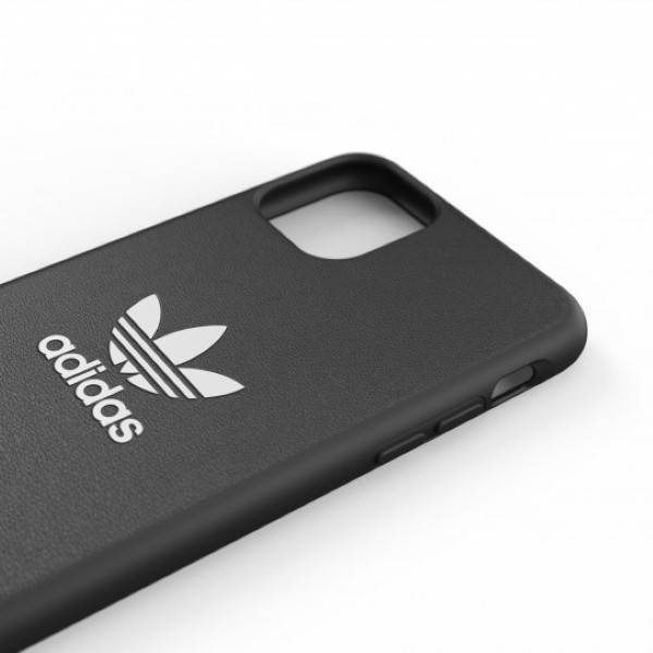 Adidas OR Moulded Case Basic iPhone 11 Pro Max fekete/fehér tok Adidas OR Moulded Case Basic iPhone 11 Pro Max fekete/fehér tok
