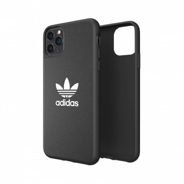 Adidas OR Moulded Case Basic iPhone 11 Pro Max fekete/fehér tok Adidas OR Moulded Case Basic iPhone 11 Pro Max fekete/fehér tok