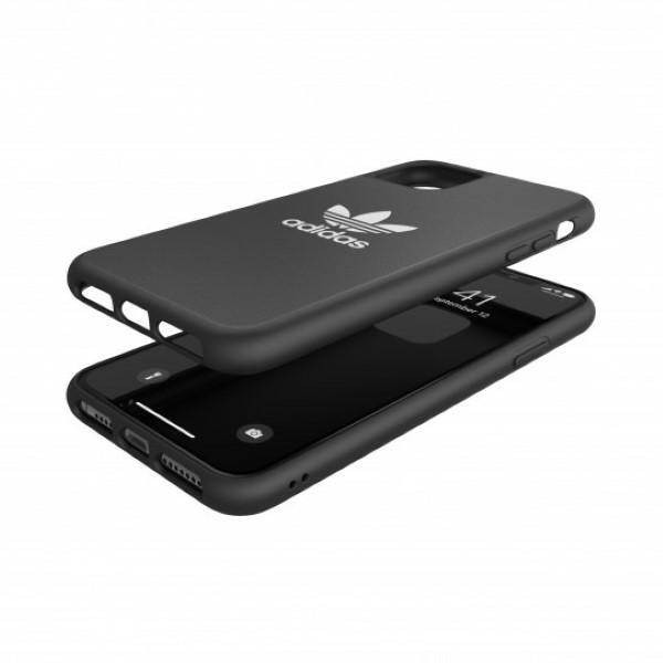 Adidas OR Moulded Case Basic iPhone 11 Pro Max fekete/fehér tok Adidas OR Moulded Case Basic iPhone 11 Pro Max fekete/fehér tok