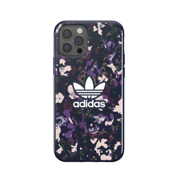 Adidas OR SnapCase grafikus iPhone 12 Pro / 12 lila tok