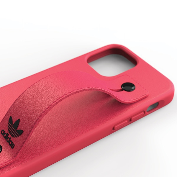 Adidas OR kézi pántos tok iPhone 12/12 Pro 6,1" rózsaszín 42397