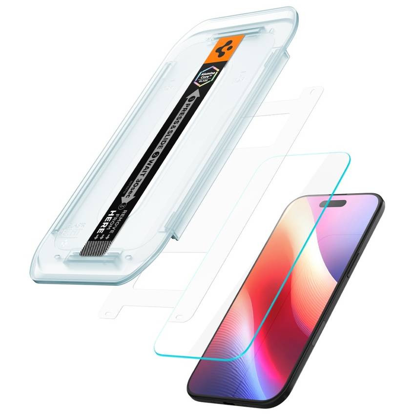 Spigen Glas.TR "EZ FIT" edzett üveg iPhone Airhez 2db átlátszó