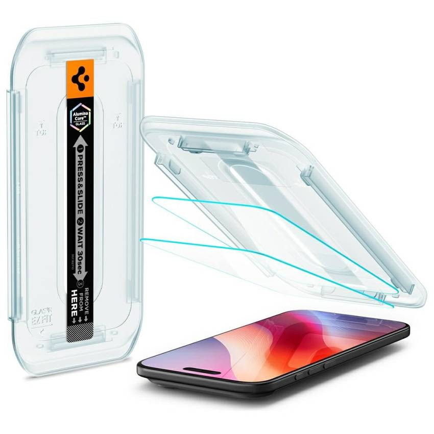 Spigen Glas.TR "EZ FIT" edzett üveg iPhone Airhez 2db átlátszó