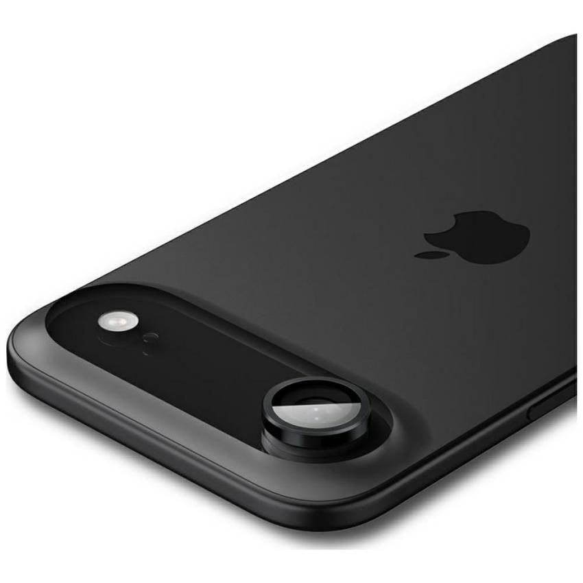 Spigen Optik Pro Glas. TR "EZ FIT" kamera lencse üveg iPhone Air 2 db. Fekete