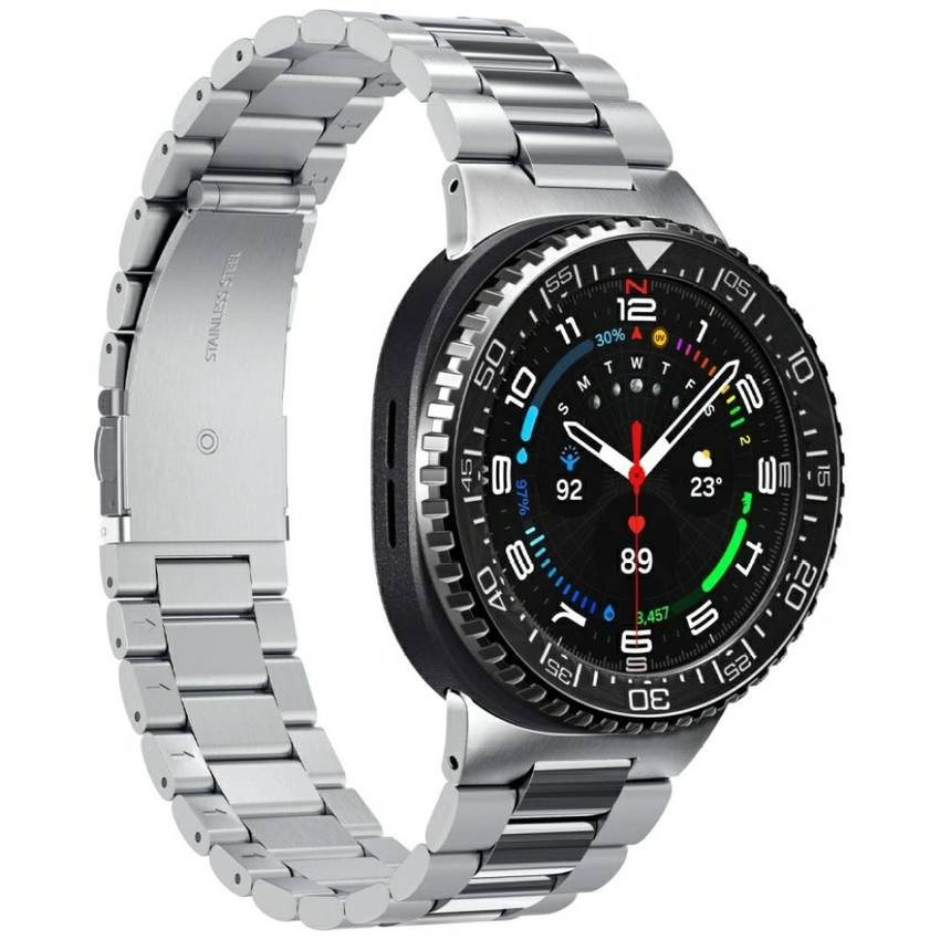 Spigen Bezel Tune Pro Diver tok Samsung Galaxy Watch 8 46 mm-es Samsung Galaxy Watch 8 46mm fekete Spigen Bezel Tune Pro Diver tok Samsung Galaxy Watch 8 46 mm-es Samsung Galaxy Watch 8 46mm fekete