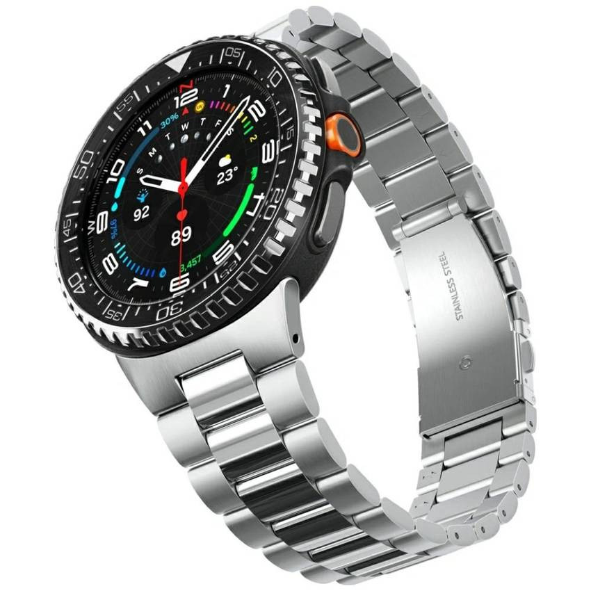 Spigen Bezel Tune Pro Diver tok Samsung Galaxy Watch 8 46 mm-es Samsung Galaxy Watch 8 46mm fekete Spigen Bezel Tune Pro Diver tok Samsung Galaxy Watch 8 46 mm-es Samsung Galaxy Watch 8 46mm fekete