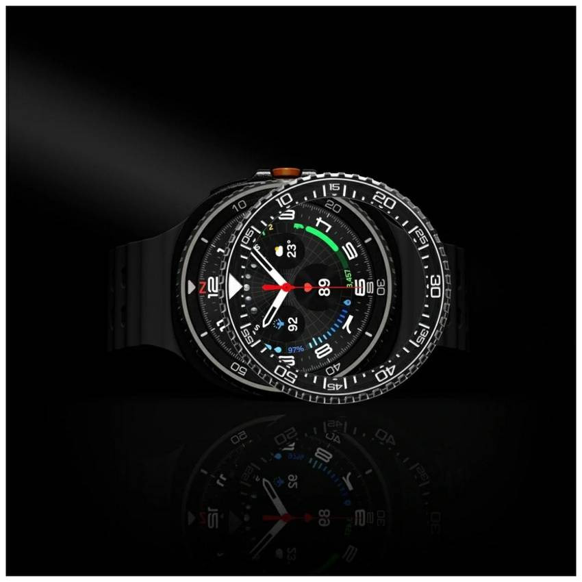 Spigen Bezel Tune Pro Diver tok Samsung Galaxy Watch 8 46 mm-es Samsung Galaxy Watch 8 46mm fekete Spigen Bezel Tune Pro Diver tok Samsung Galaxy Watch 8 46 mm-es Samsung Galaxy Watch 8 46mm fekete