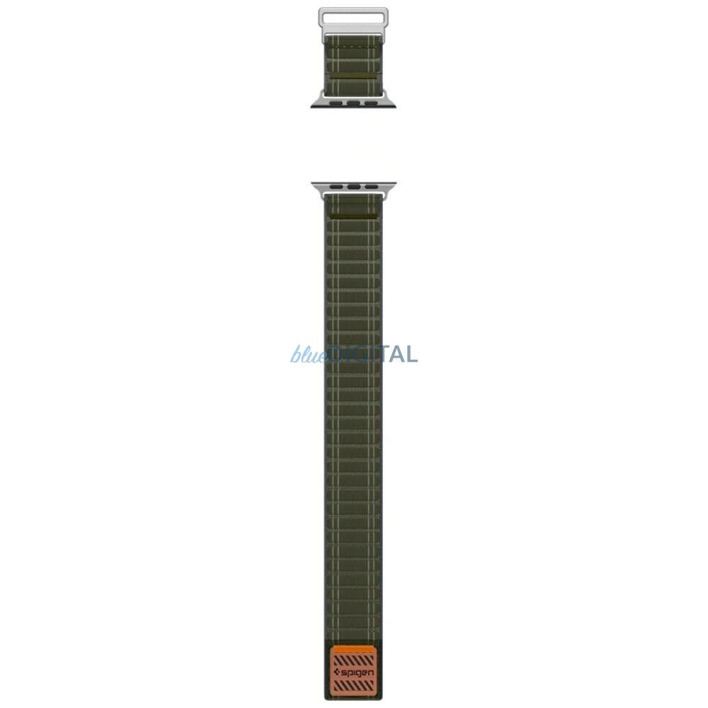 Spigen WBF0 szíj Apple Watch 8/9/10/11/SE/Ultra (44/45/46/49mm) zöld