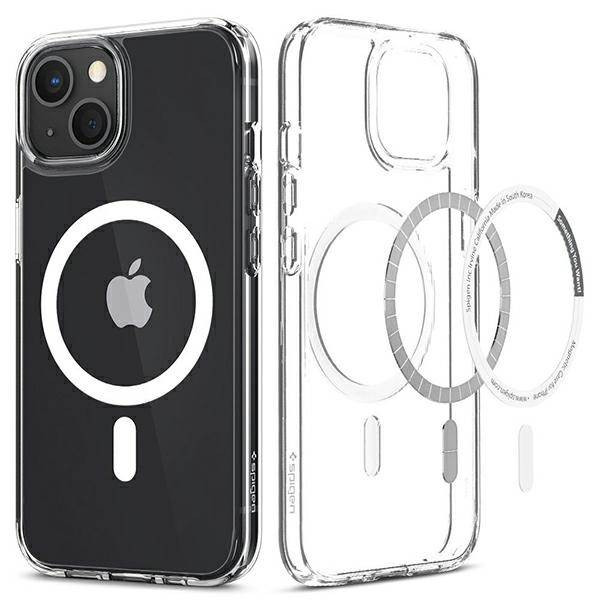 Spigen Ultra Hybrid Mag iPhone 13 Mini 5,4" Magsafe fehér tok Spigen Ultra Hybrid Mag iPhone 13 Mini 5,4" Magsafe fehér tok