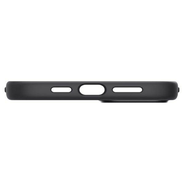 Spigen Silicone Fit iPhone 14 Plus MAG Magsafe fekete tok Spigen Silicone Fit iPhone 14 Plus MAG Magsafe fekete tok
