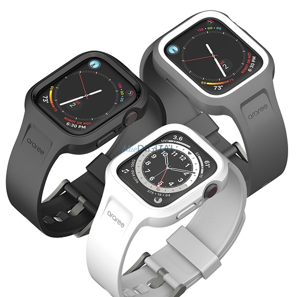 Araree tok övvel Duple Pro Apple Watch 44/45mm fehér AR70-01866B