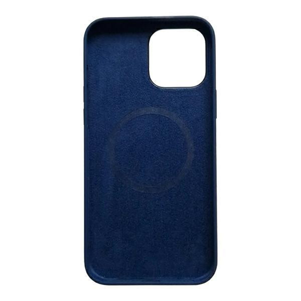 Mercury Silicone MagSafe-kompatibilis tok iPhone 14 Plus - tengerészkék Mercury Silicone MagSafe-kompatibilis tok iPhone 14 Plus - tengerészkék