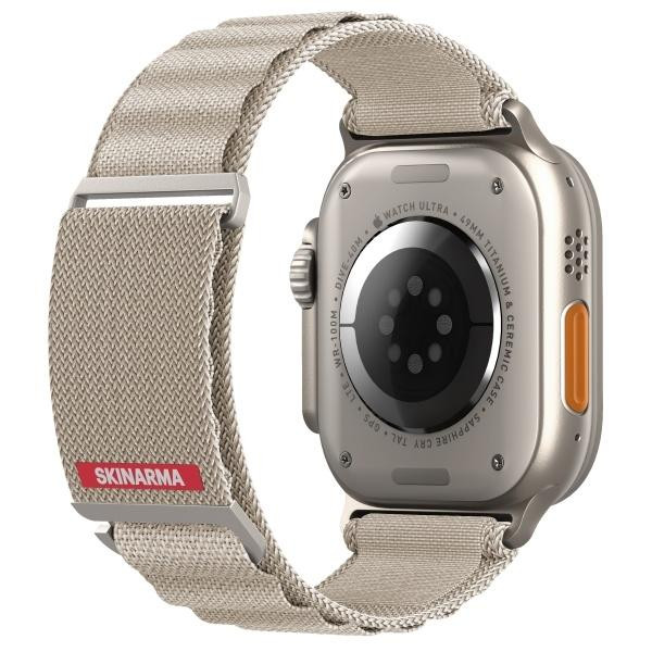 Skinarma Kobu csereszíj Apple Watch 44/45/49mm - törtfehér Skinarma Kobu csereszíj Apple Watch 44/45/49mm - törtfehér