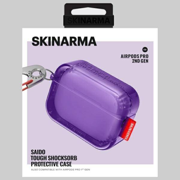 Skinarma Saido tok AirPods Pro 2 - lila