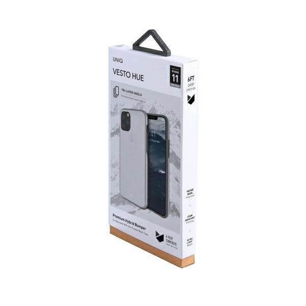 UNIQ Tok Vesto Hue iPhone 11 Pro Max ezüst tok UNIQ Tok Vesto Hue iPhone 11 Pro Max ezüst tok
