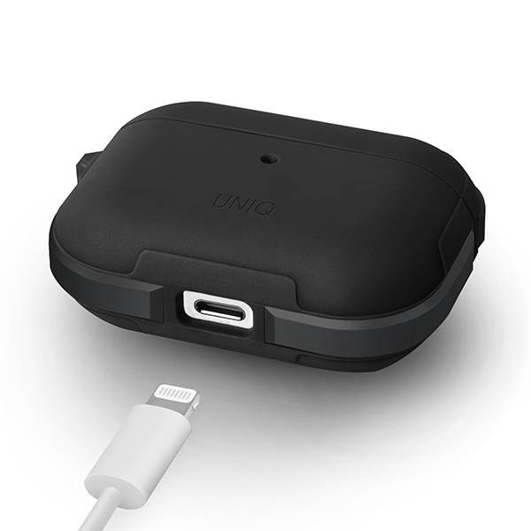 UNIQ Tok Valencia AirPods Pro fekete antimikrobiális UNIQ Tok Valencia AirPods Pro fekete antimikrobiális