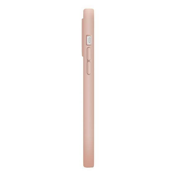 UNIQ etui Lino iPhone 14 Plus 6.7" rózsaszínű tok
