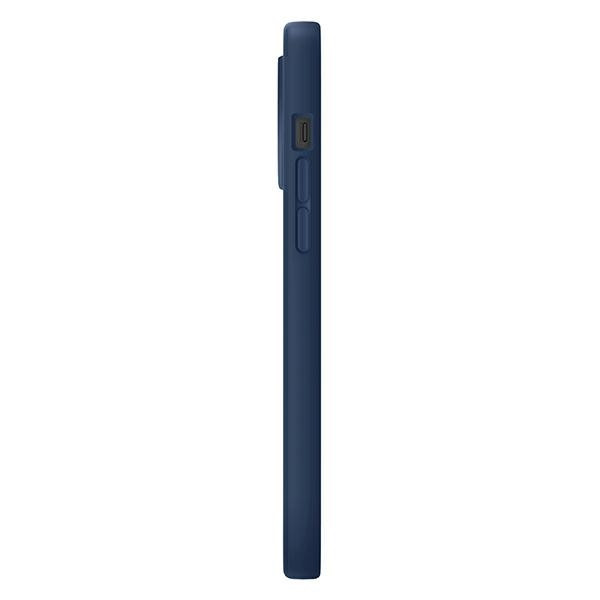 UNIQ etui Lino iPhone 14 Plus 6.7" tengeri kék tok