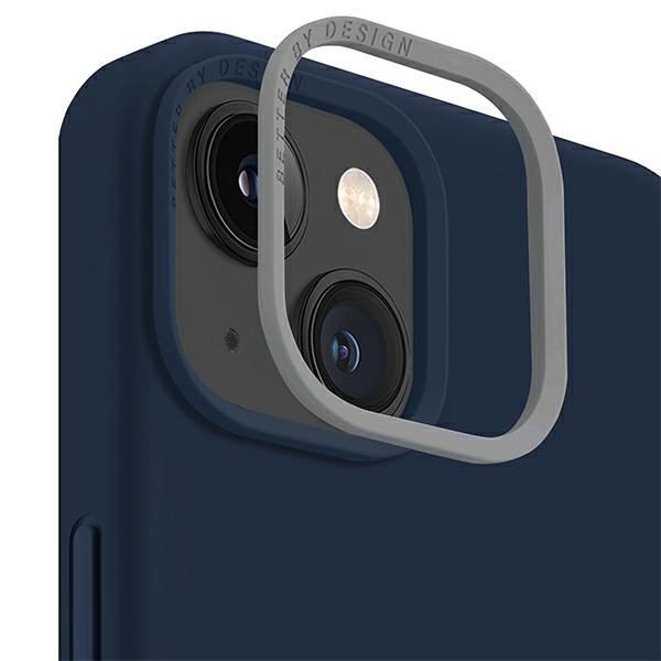 UNIQ etui Lino iPhone 14 Plus 6.7" tengeri kék tok