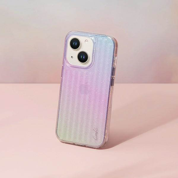 UNIQ etui Coehl Lineáris iPhone 14 Plus 6.7" csillagpor tok