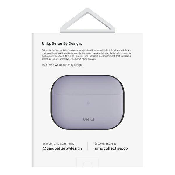 UNIQ Lino tok AirPods Pro 2 gen szilikon lila lila UNIQ Lino tok AirPods Pro 2 gen szilikon lila lila