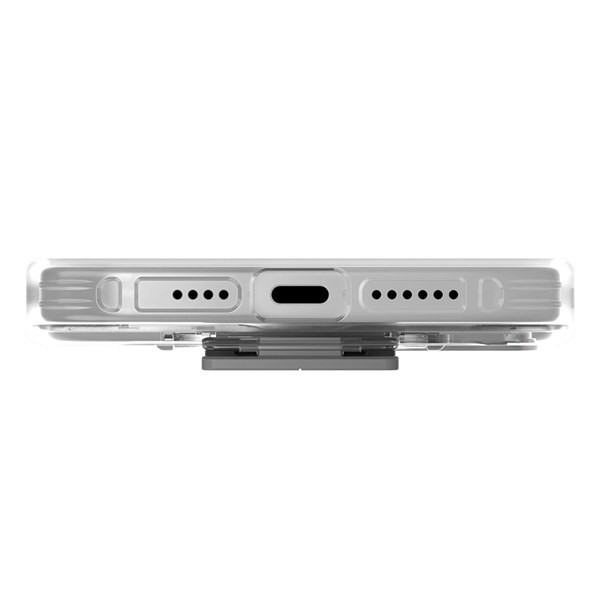 UNIQ etui Heldro MountStand iPhone 15 Pro 6.1" átlátszó tok UNIQ etui Heldro MountStand iPhone 15 Pro 6.1" átlátszó tok