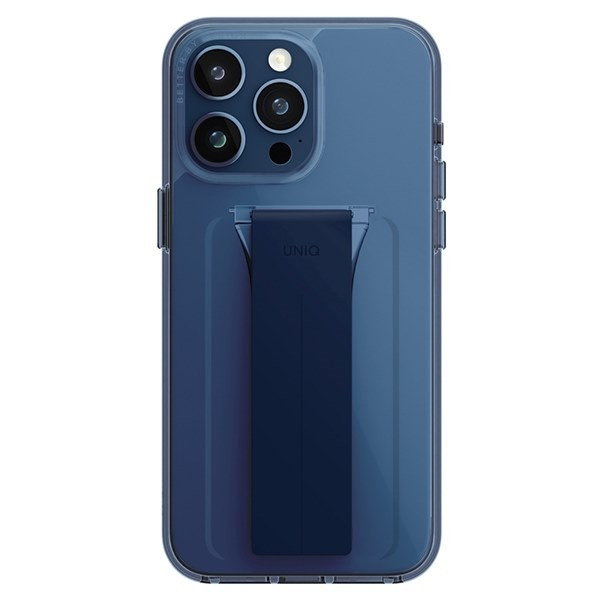 UNIQ etui Heldro MountStand iPhone 15 Pro 6.1" mélykék tok UNIQ etui Heldro MountStand iPhone 15 Pro 6.1" mélykék tok