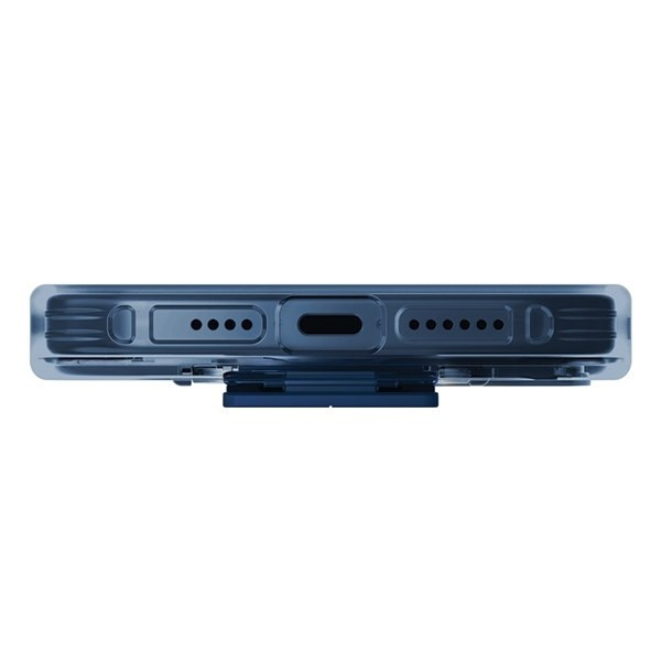 UNIQ etui Heldro MountStand iPhone 15 Pro 6.1" mélykék tok UNIQ etui Heldro MountStand iPhone 15 Pro 6.1" mélykék tok