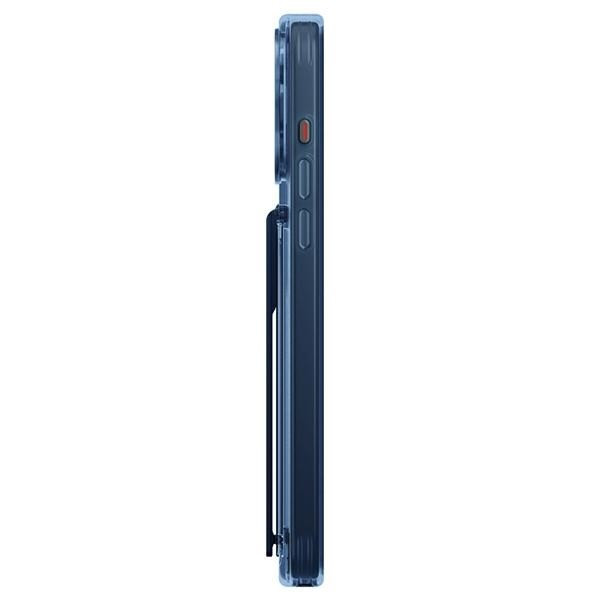 UNIQ etui Heldro MountStand iPhone 15 Pro 6.1" mélykék tok UNIQ etui Heldro MountStand iPhone 15 Pro 6.1" mélykék tok