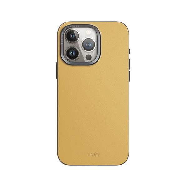 UNIQ Lyden DS MagSafe-kompatibilis tok iPhone 15 Pro - okkersárga UNIQ Lyden DS MagSafe-kompatibilis tok iPhone 15 Pro - okkersárga