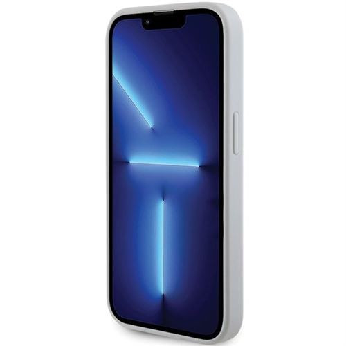 Guess GUHCP15LPS4DGPS Strass Metal Logo tok iPhone 15 Pro - ezüst