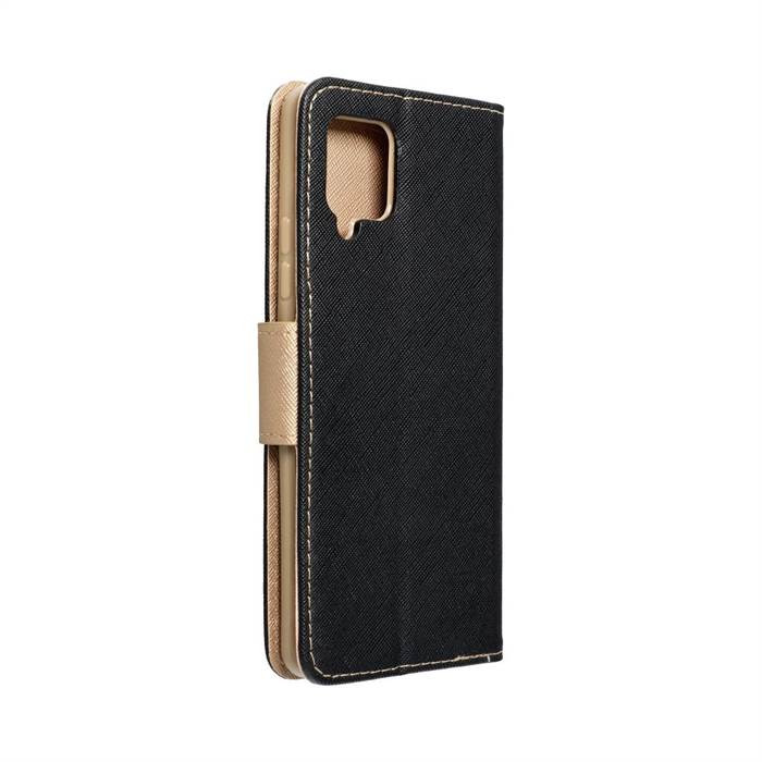 Fancy könyvtok iPhone 14 PLUS fekete / arany