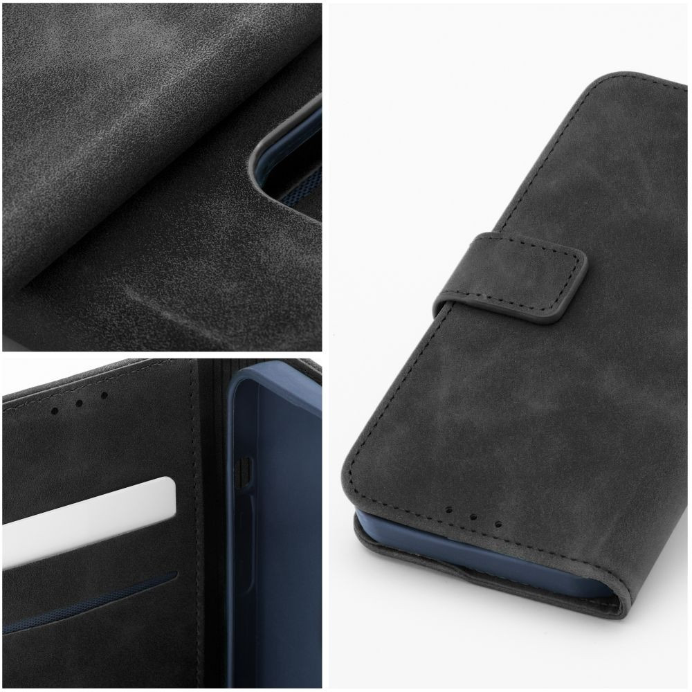 TENDER könyvtok XIAOMI Redmi NOTE 12 PRO 5G fekete TENDER könyvtok XIAOMI Redmi NOTE 12 PRO 5G fekete