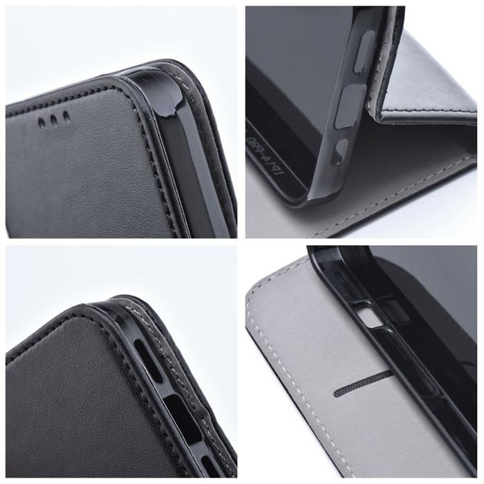 Smart Magneto könyvtok tok IPHONE 15 PRO fekete Smart Magneto könyvtok tok IPHONE 15 PRO fekete