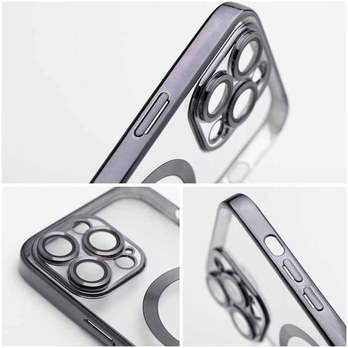 Electro Mag Cover tok MagSafe kompatibilis IPHONE 15 PRO fekete Electro Mag Cover tok MagSafe kompatibilis IPHONE 15 PRO fekete