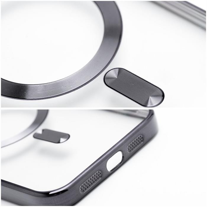 Electro Mag Cover tok MagSafe kompatibilis IPHONE 15 PRO fekete Electro Mag Cover tok MagSafe kompatibilis IPHONE 15 PRO fekete