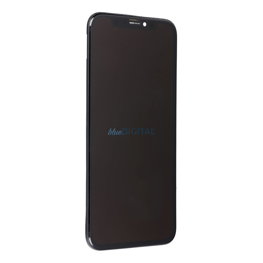 LCD kijelző iPhone X digitalizáló fekete (ZY-LTPS) - ALKATRÉSZ!