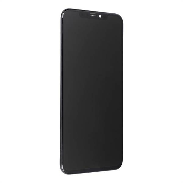 LCD kijelző iPhone Xs Max digitalizátorral fekete (ZY/HD) - ALKATRÉSZ!