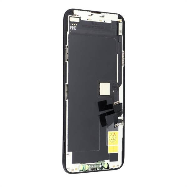 LCD kijelző iPhone 11 Pro digitalizátorral fekete (ZY/HD) - ALKATRÉSZ!