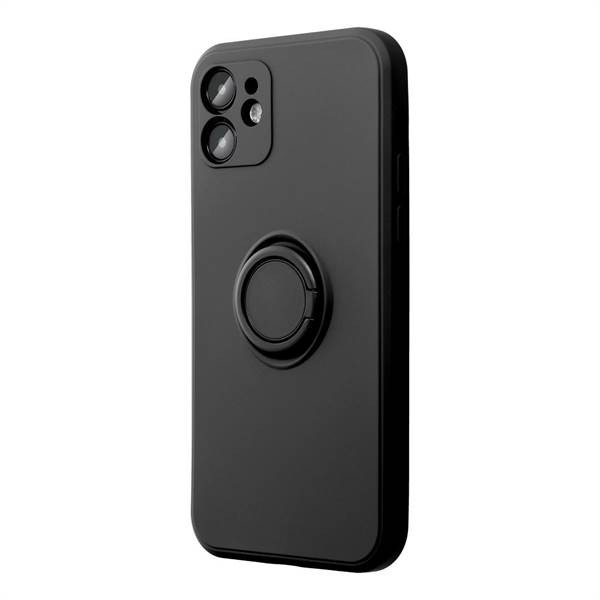 Szilikon gyűrűs tok XIAOMI Redmi 13C fekete