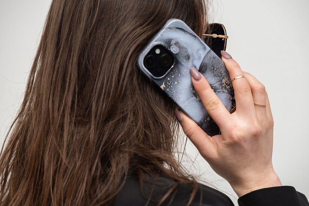 Forcell F-PROTECT Mirage MagSafe-kompatibilis tok iPhone 14 Plus - szürke